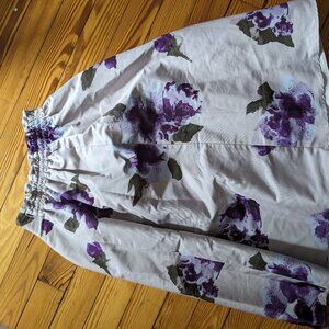 Flower printed beautiful skirt